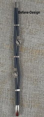 Armband Nappaleder Größe L Modell Melli 19-20 Blau