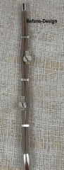 Armband Nappaleder Größe L Modell Melli 19-20 Dunkeltaupe